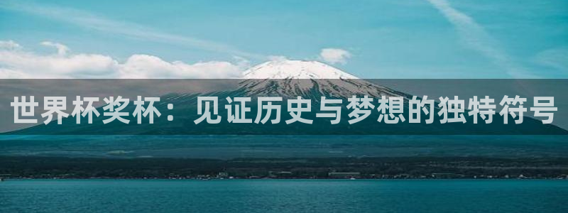 世界杯预选赛赛程表:世界杯奖杯:见证历史与梦想的独特符号